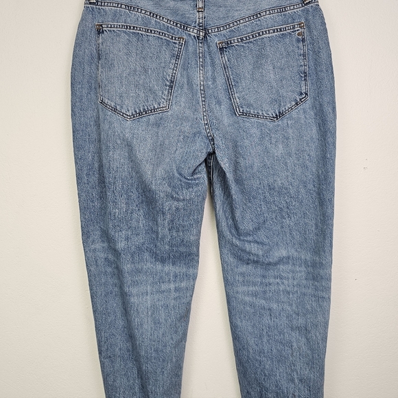 Madewell The Slouchy Boyjean High Rise Relaxed Jeans Rubyvale Wash Sz 32 EUC - Picture 7 of 12